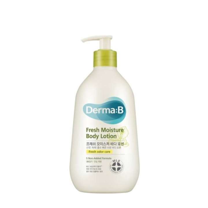 Crema de corp racoritoare si hidratanta Mild Moisture Body Lotion, Derma: B, 400 ml