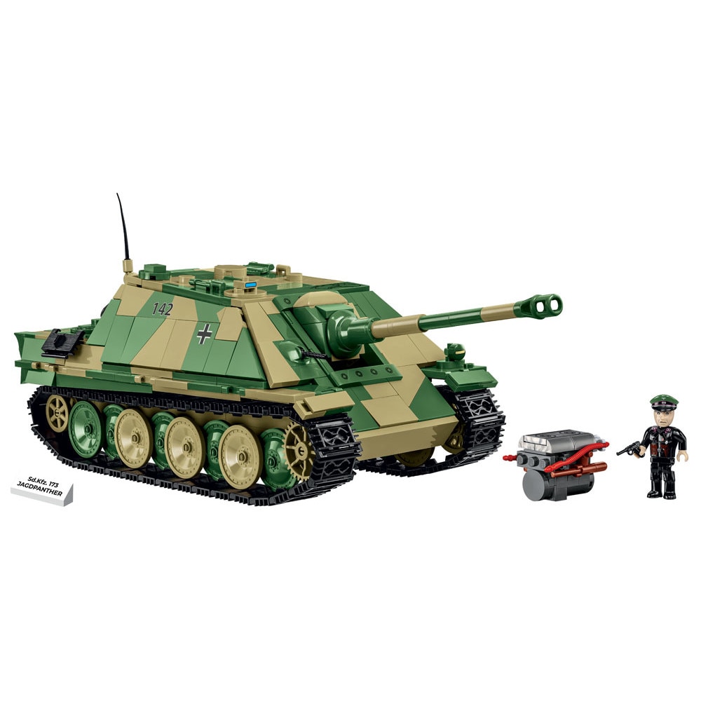 Set de Construit Tanc Sd.Kfz. 173 Jagpanther, 950 piese - eMAG.ro