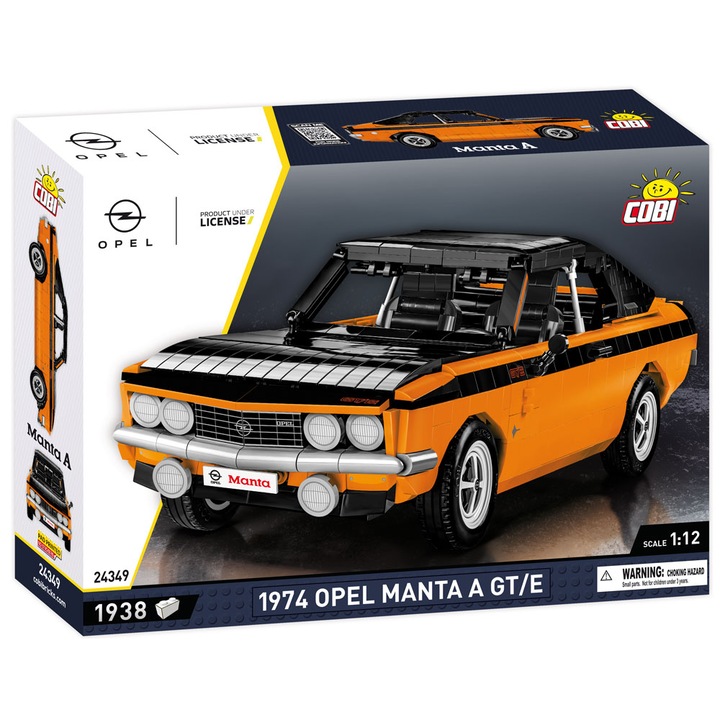 Конструктор Cobi Opel Manta A GTE 1974, 1938 части