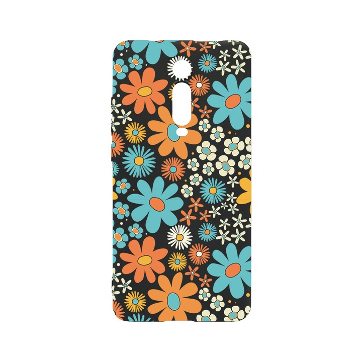 Husa BestCase® Slim SIlicon 0.8MM, Compatibila Cu Xiaomi MI 9T / Mi 9T Pro, Spring Flowers, Rezistenta la uzura, B 967