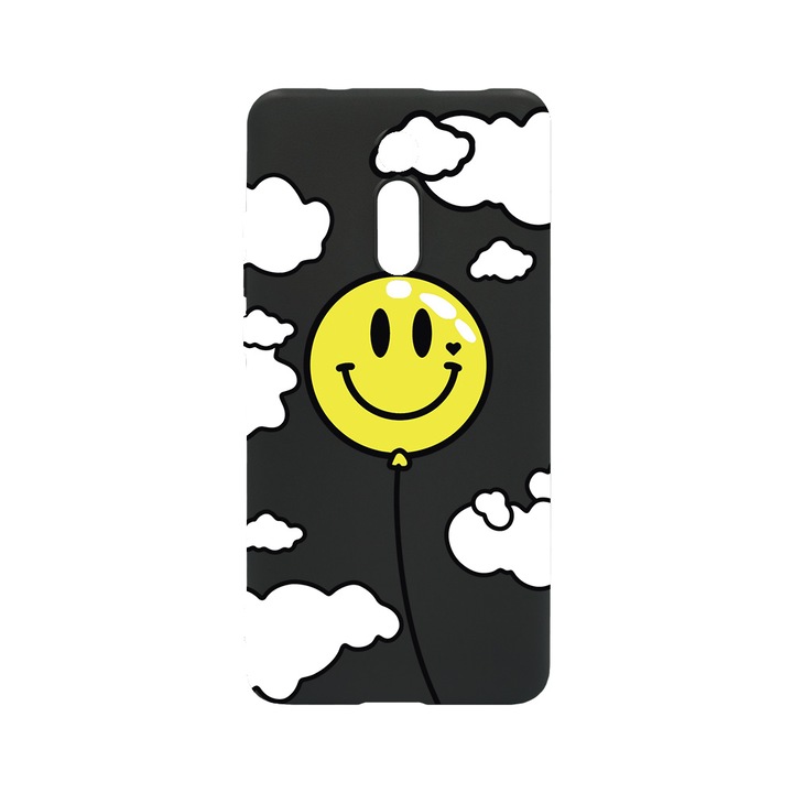 Husa BestCase® Slim SIlicon 0.8MM, Compatibila Cu Xiaomi MI 9T / Mi 9T Pro, Balloon Smiley, Rezistenta la uzura, B 957