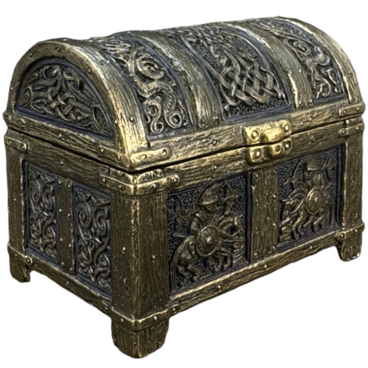 Sicriu Cufar Cutie Nordic, de Colectie, cu Modele, Decorativ, WU77832A4