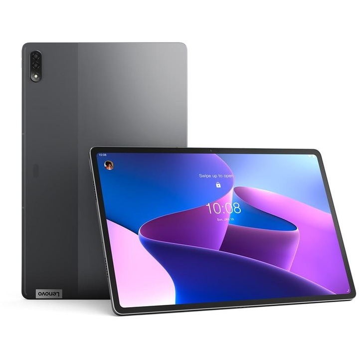 Tableta Lenovo Tab P12 Pro TB-Q706F, Snapdragon 870 Octa-Core, AMOLED 12.6" 2.5K, 8GB RAM, 256GB, Camera dubla 13MP+5MP, Bluetooth, Android Gri
