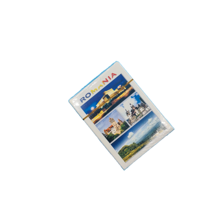 Карти за игра, модел Румъния, пластмаса, 9 см, Dalimag