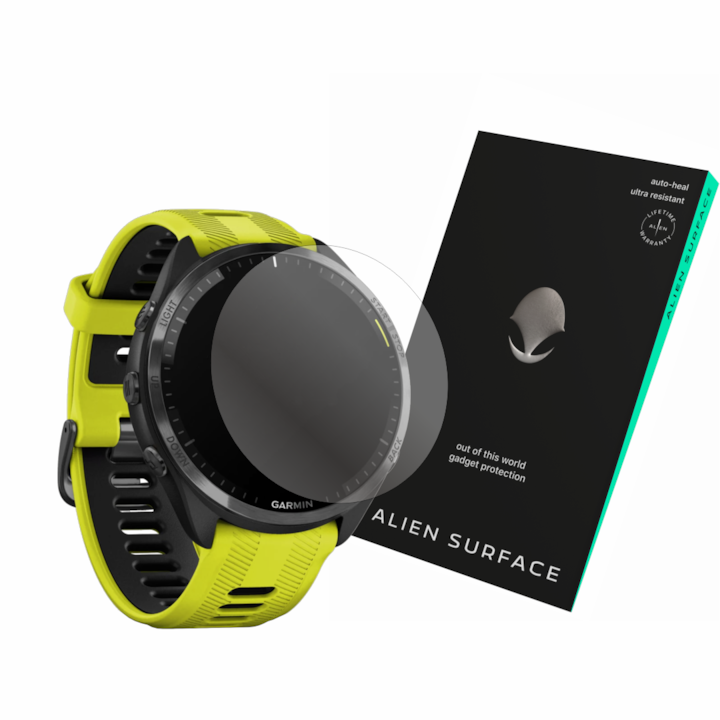 Alien Surface fólia, Garmin Forerunner 965, képernyővédő 1+2 Grid