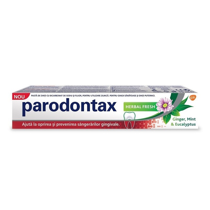 Set 2 x Pasta de Dinti Parodontax Herbal Fresh 75 ml