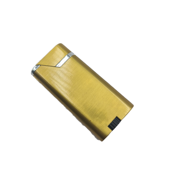 Bricheta Metalica cu Capac, Gaz, Antivant, 7 cm, Auriu, Dalimag