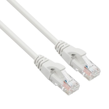 Cablu patch cord, cat 5E Myria, 5m, gri, NP511B-5m/MY8723 Cablu patch cord, cat 5E Myria, 5m, gri, NP511B-5m/MY8723