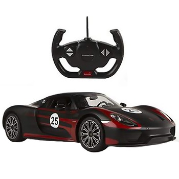 Masina Porsche 918 Spyder Performance, Negru, 1:14 Masina Porsche 918 Spyder Performance, Negru, 1:14