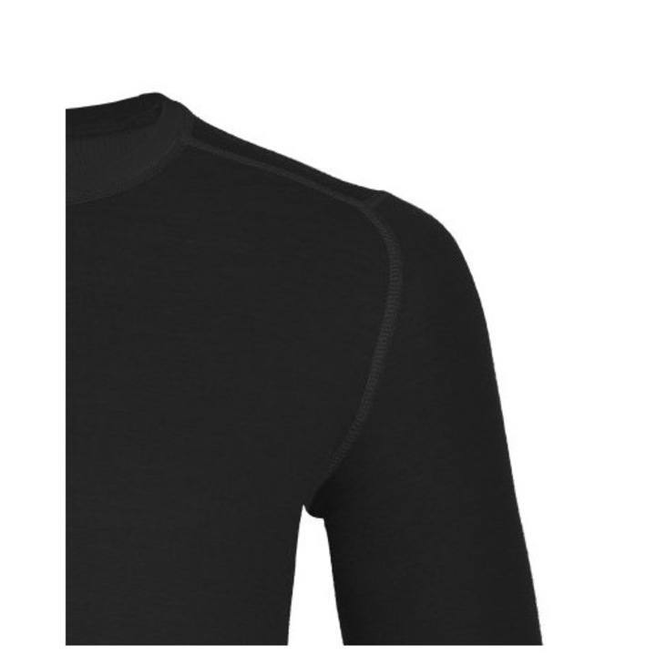 Bluza de corp Ortovox Merino Supersoft 210 S negru