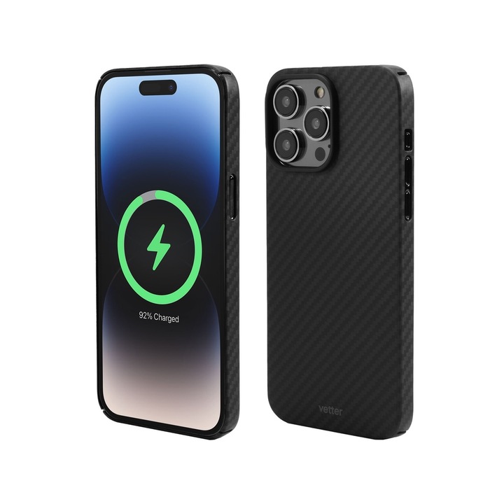 Husa Vetter Aramida pentru iPhone 14 Pro Clip-On MagSafe Compatible