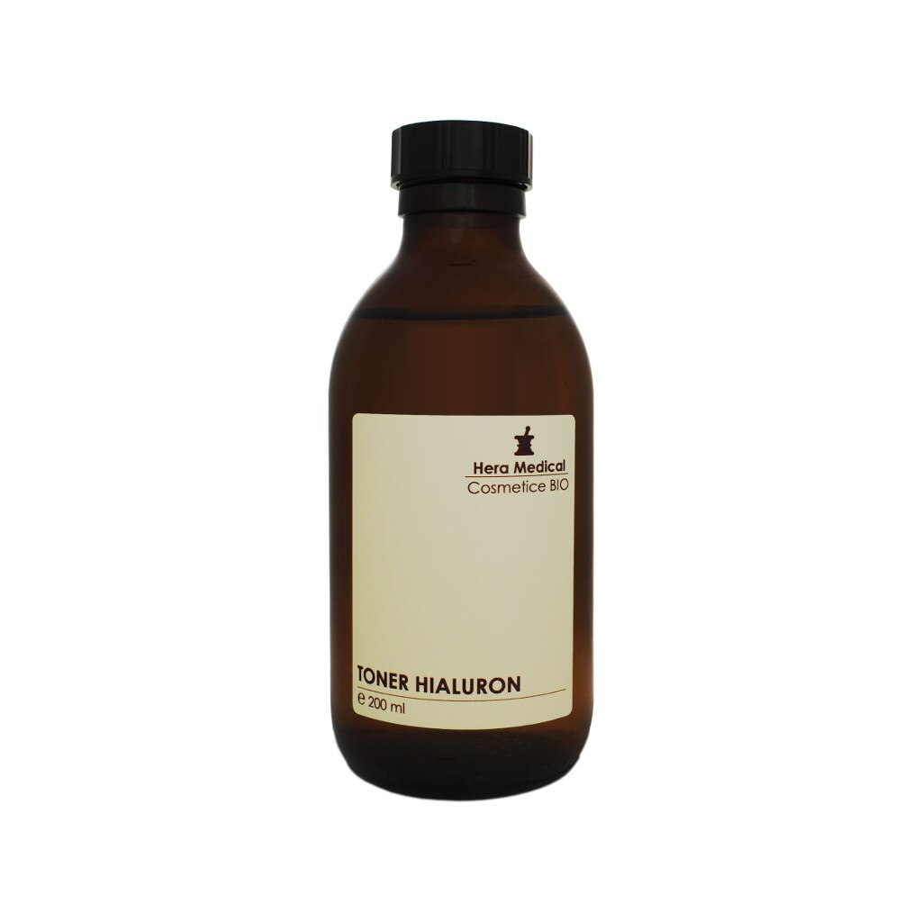 Lotiune tonica faciala hialuron, Hera Medical Cosmetice BIO, 200 ml