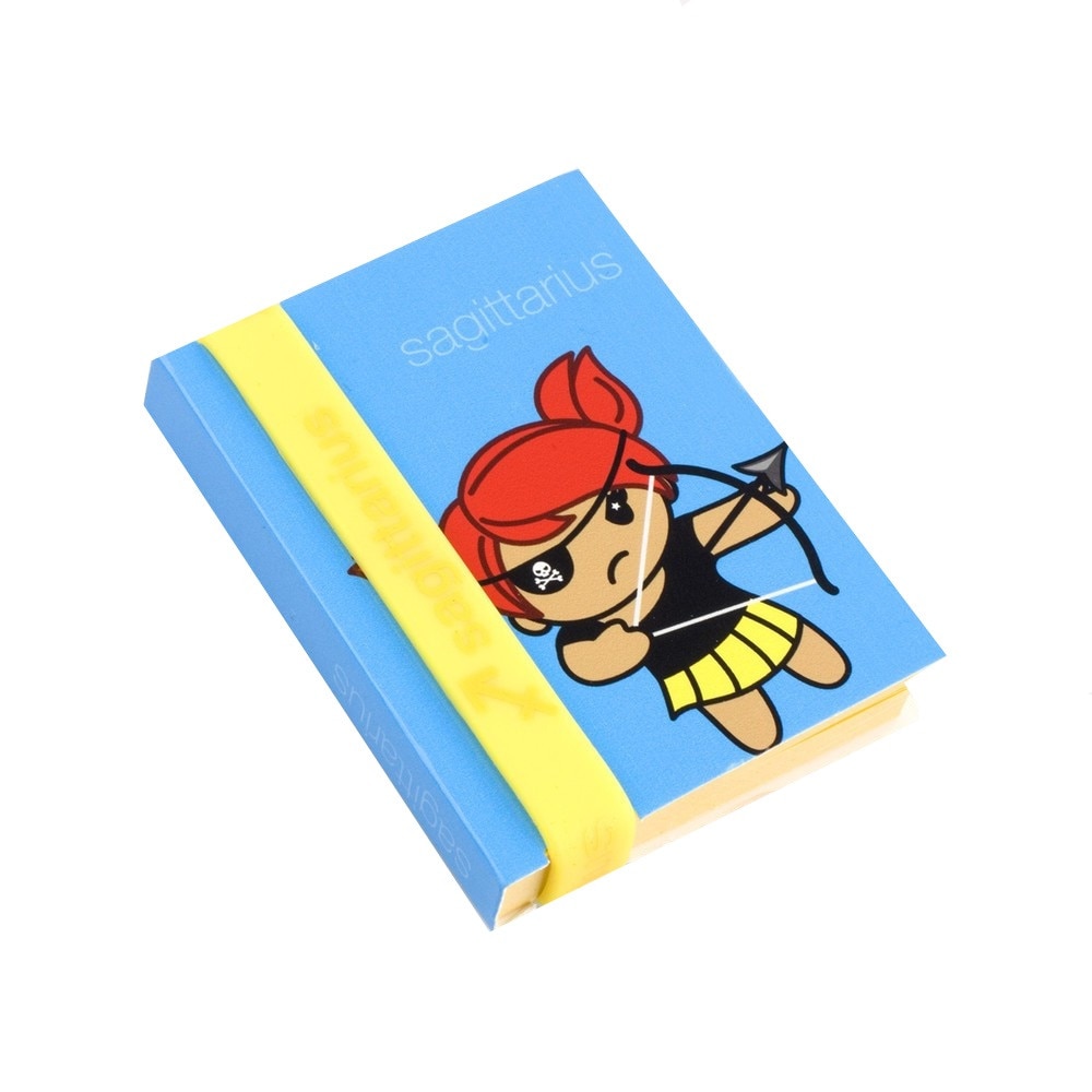 Notepad Thinking Gift zodiac, sagetator