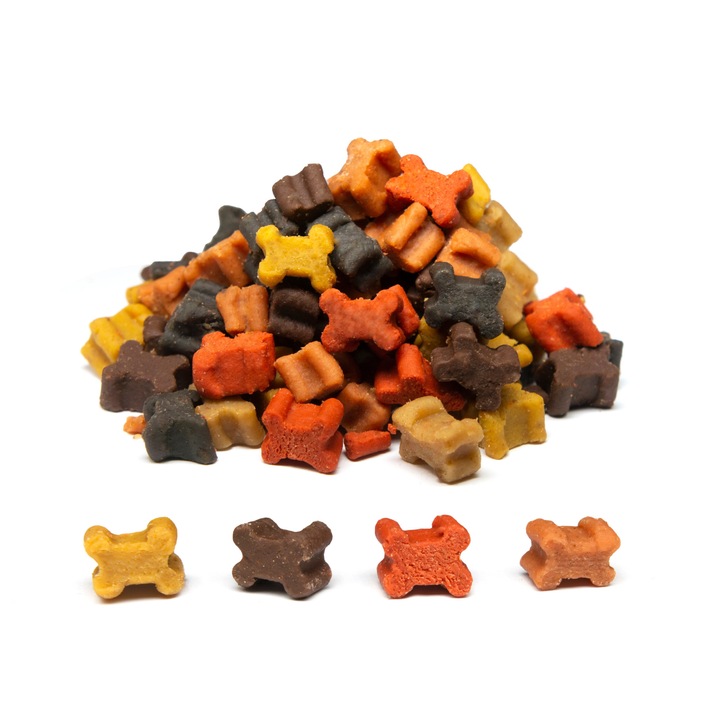 Biscuiti pentru caini, Maced, Trenerki Mini, mix de carne, 300g