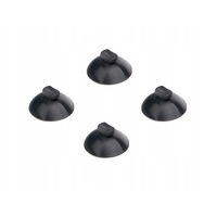 Set 4 ventuze, Aquael, Negru
