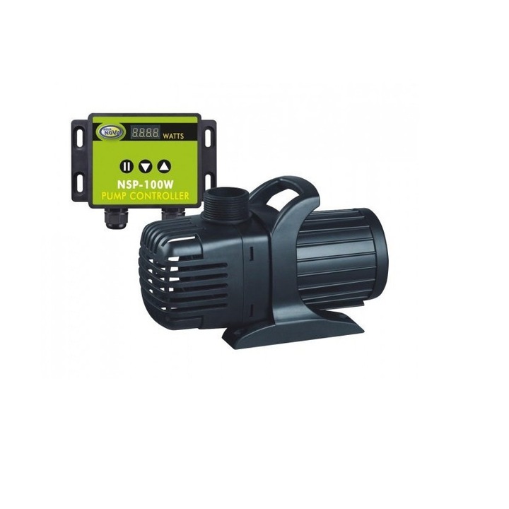 Pompa pentru iaz Aqua Nova NSP-10000, reglare electronica, ECO-PUMP, 10000 L/H