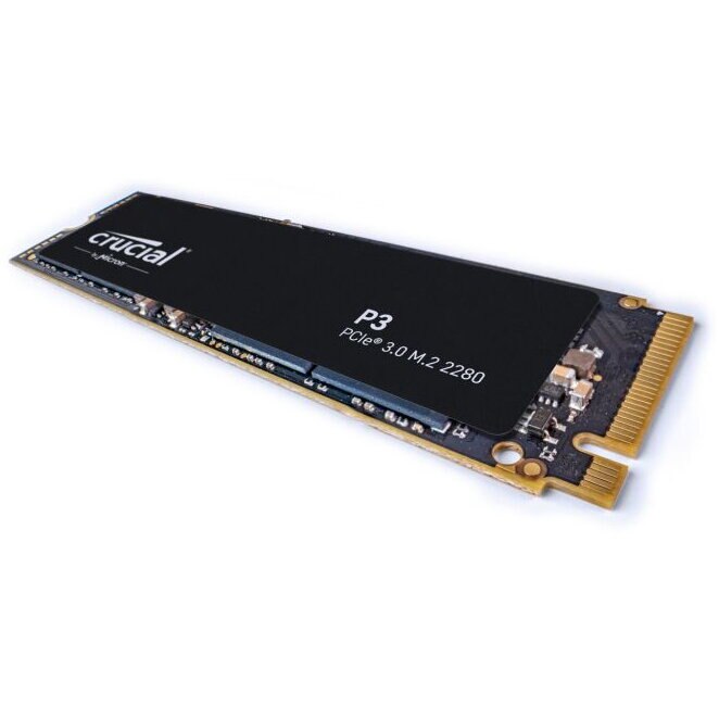 SSD Crucial P3 4TB PCI Express 3.0 x4 M.2 2280 Bulk - eMAG.ro