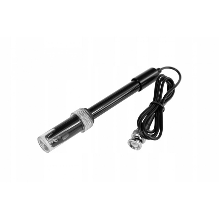 Sonda de pH, Aqua Trend, Conector BNC, Lungime cablu 100cm, Negru