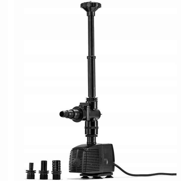 Pompa pentru fantana, Aqua Nova, 2000 L/H, 45W, Negru