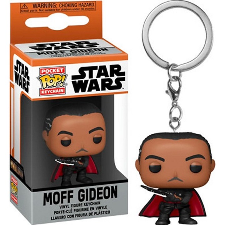 Figurás kulcstartó - medál Funko Star Wars Moff Gideon, 4cm