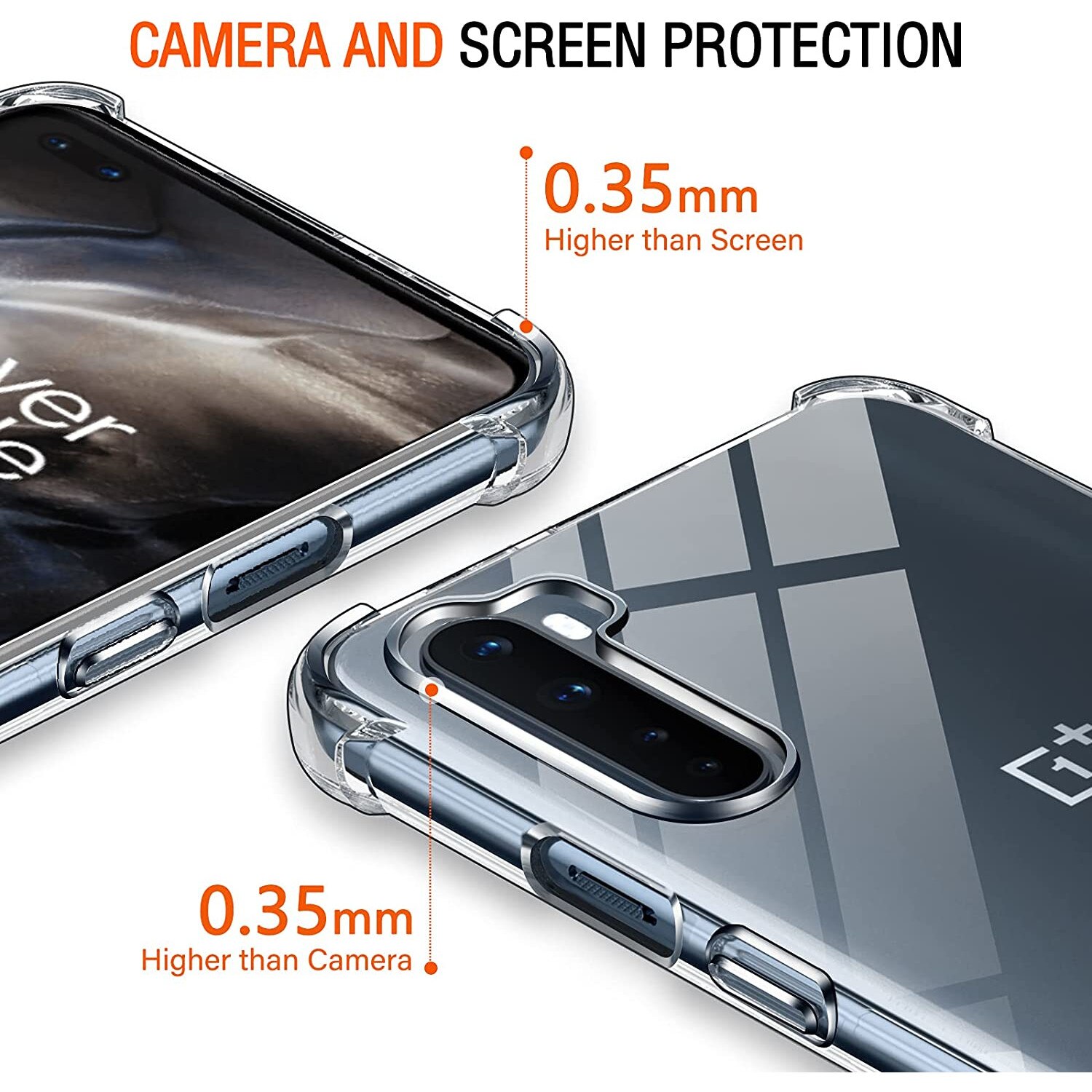 NEW'C 3 Pezzi, Vetro Temperato Per OnePlus Nord 3 5G, Pellicola - Foto 2