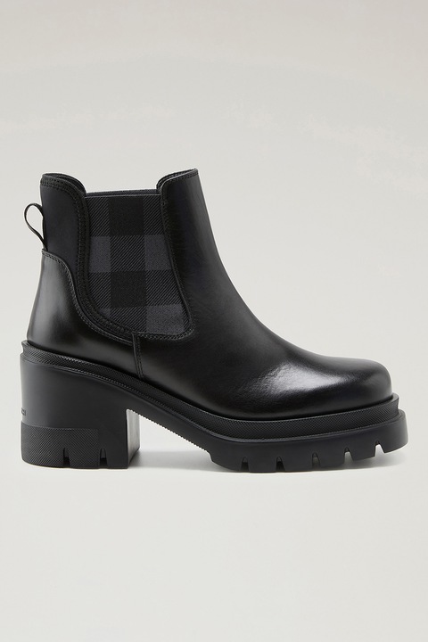 Woolrich, Боти Chelsea с масивен ток, Черен