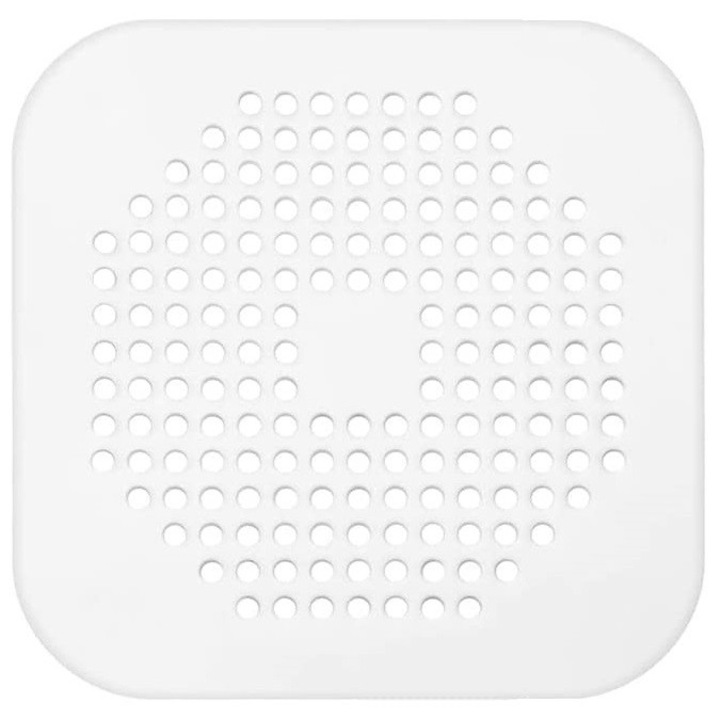 Sita silicon protectie anti infundare scurgere sifon chiuveta, cada, pardoseala, baie sau bucatarie, Zenai, alb