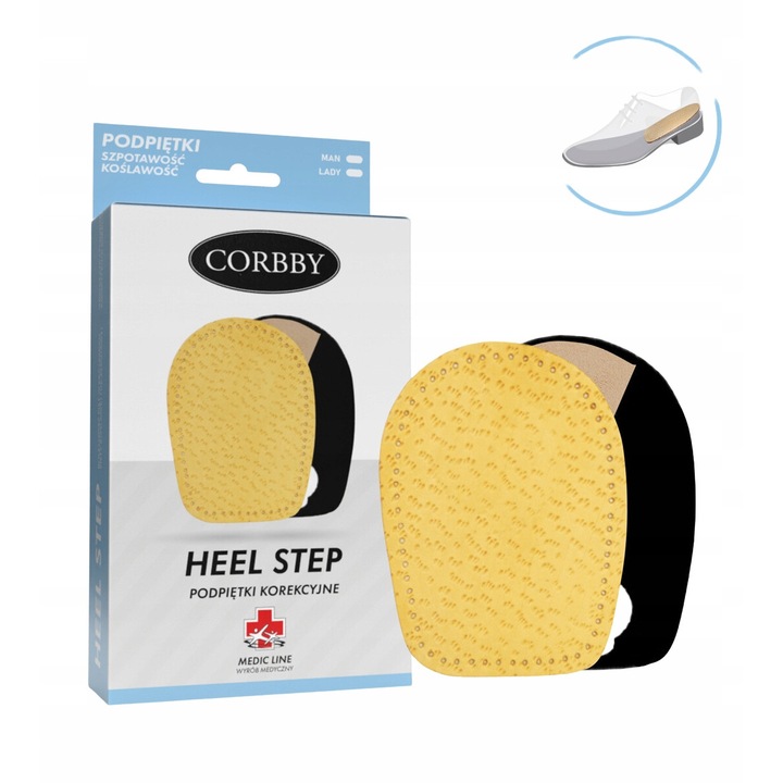 Braturi antisoc pentru calcaie, Corbby, Pluta, 35-39 EU