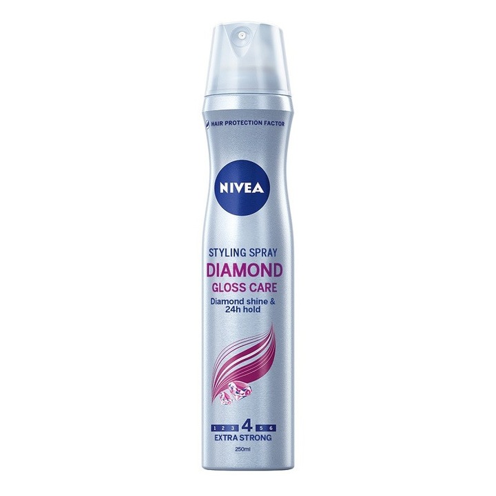 Set 2 x Fixativ Diamond Gloss Nivea Styling 250ml