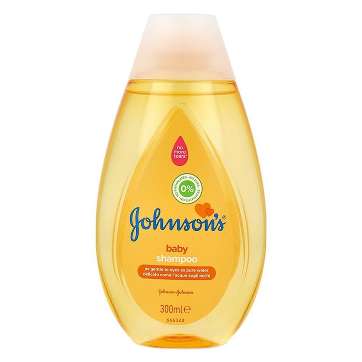 Set 3 x Sampon Johnson's Baby Regular, 300 ml