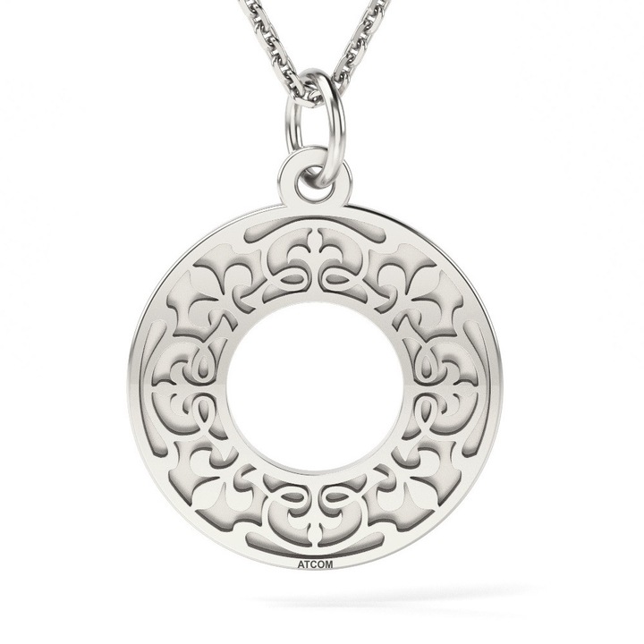 Сребърно колие Ozana