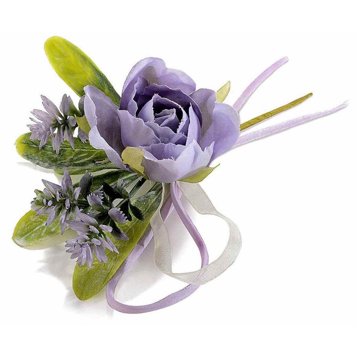 Trandafir artificial 13.5 cm