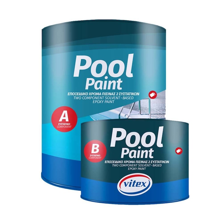 Email Pool Paint Vopsea Piscina Alba, 3.5 L