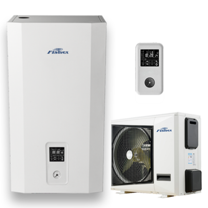 Osztott levegő-víz hőszivattyú, Fisher, FHF-WHS-121CE3, 12 kW -