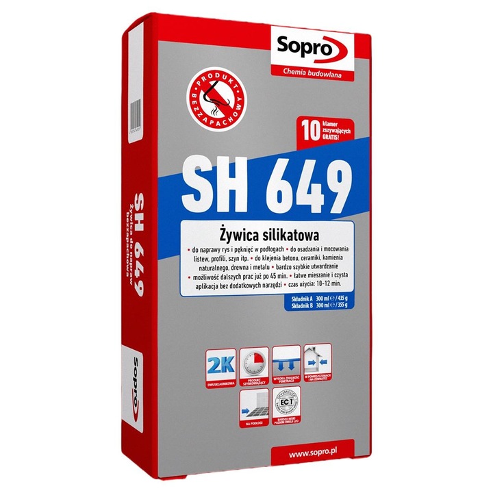 Rasina silicata, Sopro, 0.6 l