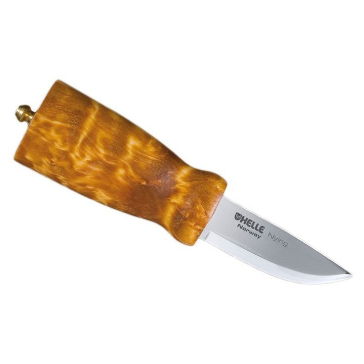 Cutitul, Helle, Inox, 160 mm, Maro/ Argintiu