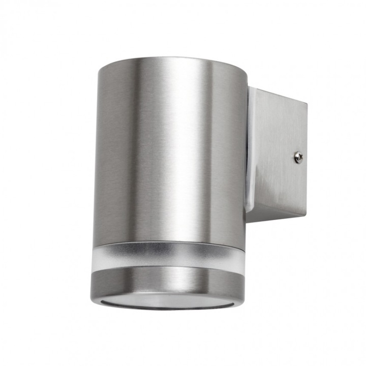 Lightex Baldo homlokzati világító, 1xGU10, IP54, Ф76x120x111, króm