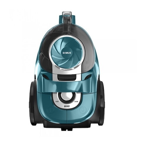 TORNADO ECO POWER,800 W, Putere de absorbtie 160 W, Filtru lavabil Hepa, Capacitate recipient 3 l, Rotatie furtun la 360°, Protectie motor la supraincalzire, Turcoaz