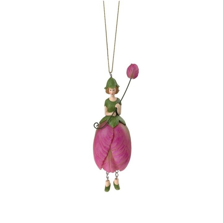 Kampós figura Viráglány Tulipán, 13 cm