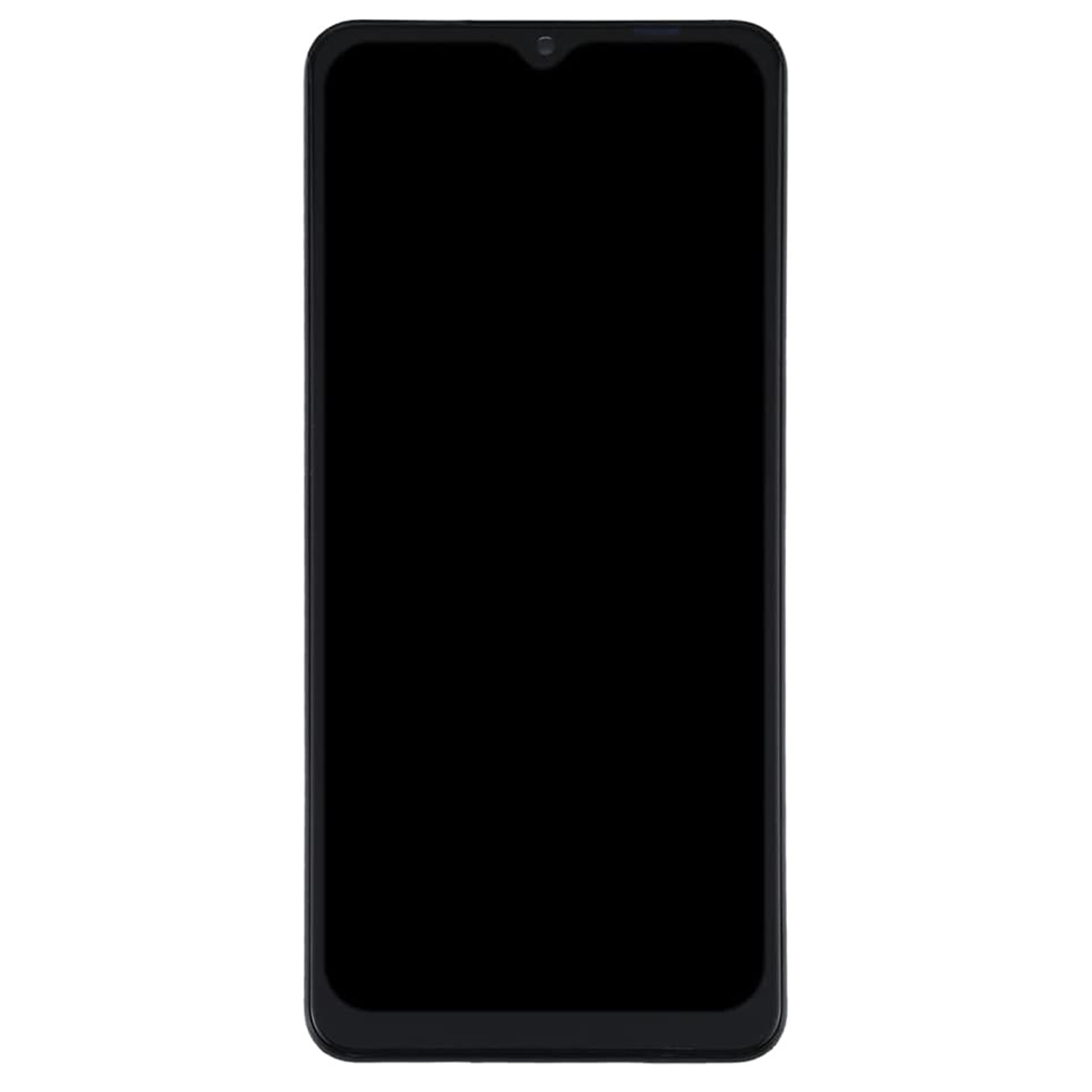 Display Daden compatibil Samsung A12 (A125F) cu rama, Negru, LCD, Ecran