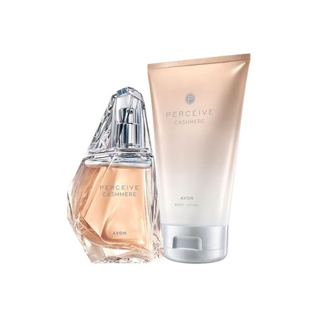 Parfum Avon Perceive Cashmere - Eau De Parfum 50ml - Notes De Pêche, Gardénia, Musc Et Bois De Cachemire - Neuf