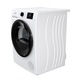 Gorenje DNE92/GN hőszivattyús szárítógép, A++ energiaosztály, 9 kg kapacitás, LED kijelző, 16 program, Fehér