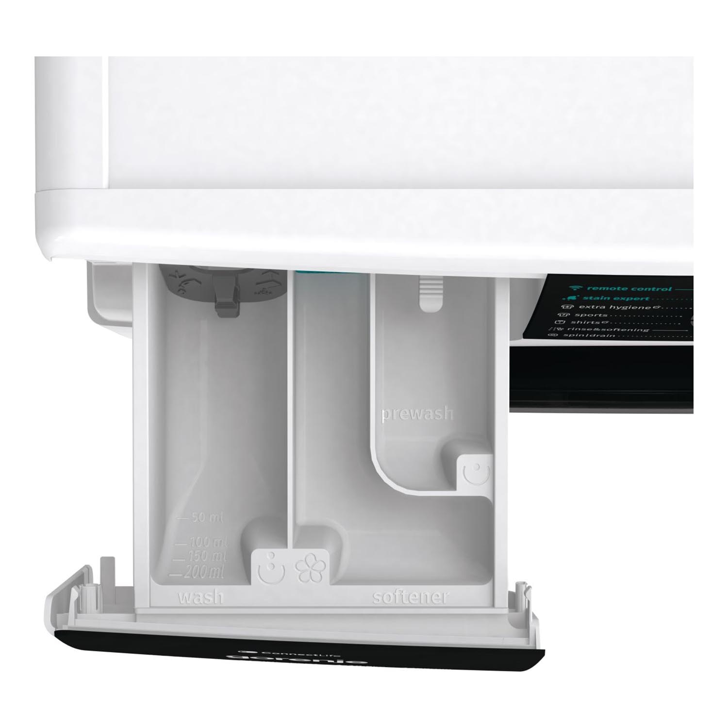 Gorenje WNS1X4ARTWIFI Masina de spalat cu incarcare frontala, clasa energetica A, 1400 rpm, capacitate 10,5 kg, 15 programe, LED, Alb