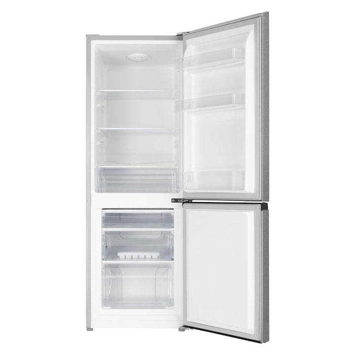 Gorenje RK14EPS4 kombinált hűtőszekrény, E energiaosztály, 175 L, M: 143 cm, 3 fagyasztórekesz, Ezüst