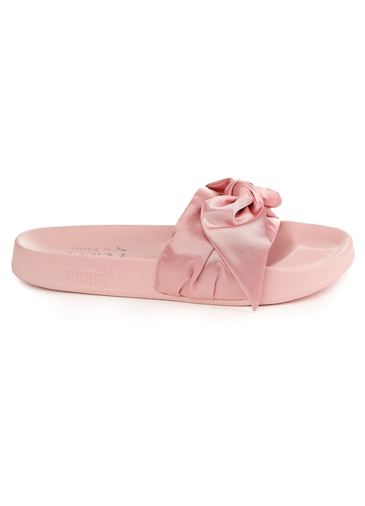 Papuci Dama, PUMA Fenty Bow Slide Silver Pink ZLN 0435, 40.5 / Roz