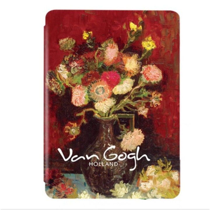 Husa pentru Kindle Paperwhite 2021 6.8 inch ultra-light Aiyando, poppy flowers