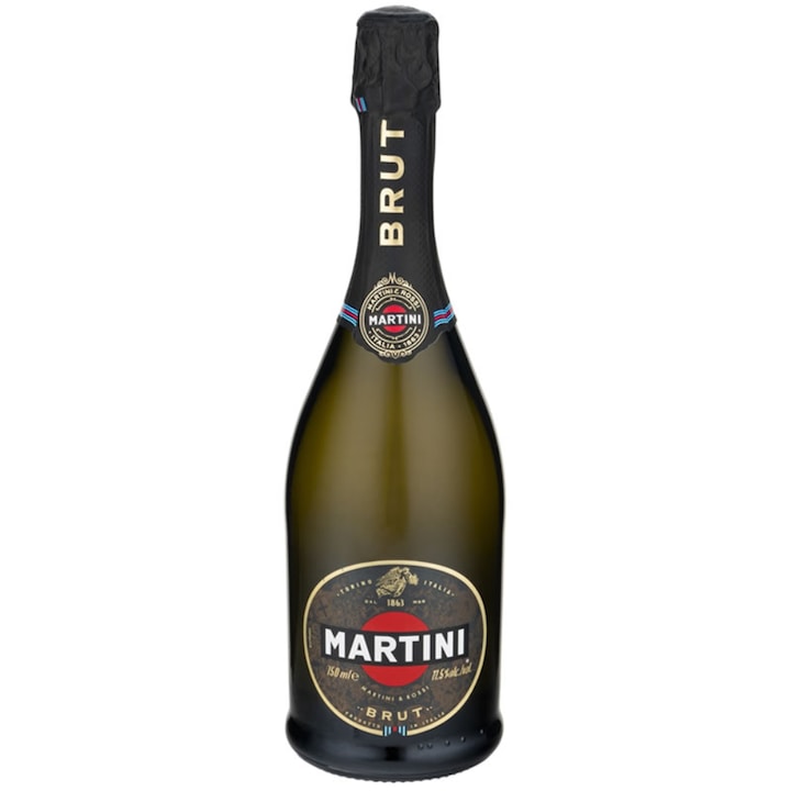 Spumant Alb Martini Sparkling Wine Brut, 11.5%, 0.75 L