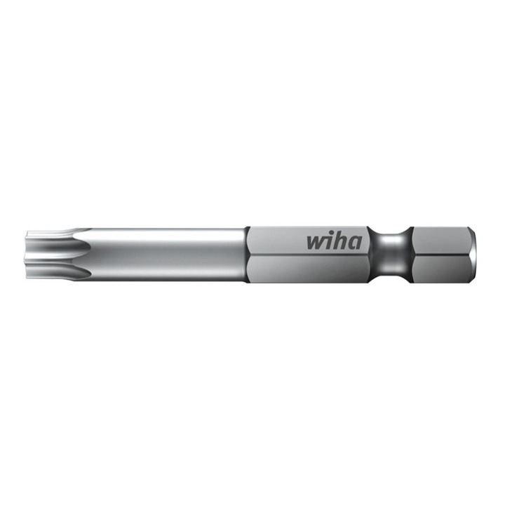 Wiha - Set biti Profesional, 50mm, T20, 1/4", in cutie de plastic, 2 piese [WH38686]