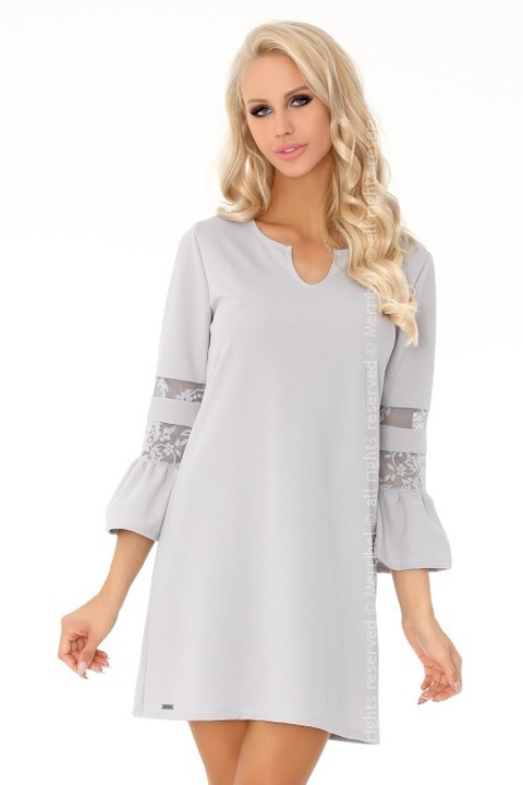 Rochie Megarnina Grey 90487