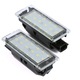 Set 2 Lampi LED Numar inmatriculare, Renault Clio III, Master II, Megane II FL, Megane III Laguna II FL Laguna III Twingo II